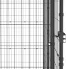 Outdoor Dog Kennel Steel 78.1 ft¬≤